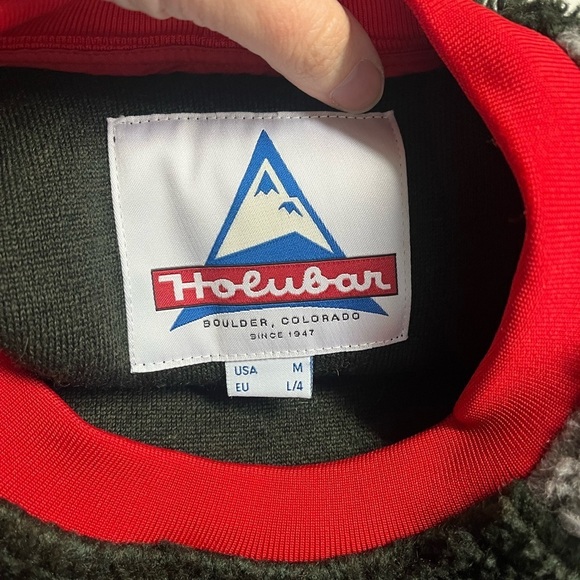 HOLUBAR Teddy Sherpa Fleece Pullover Sweatshirt - Picture 7 of 9